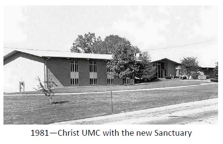 3rd building with new santuary c 1981